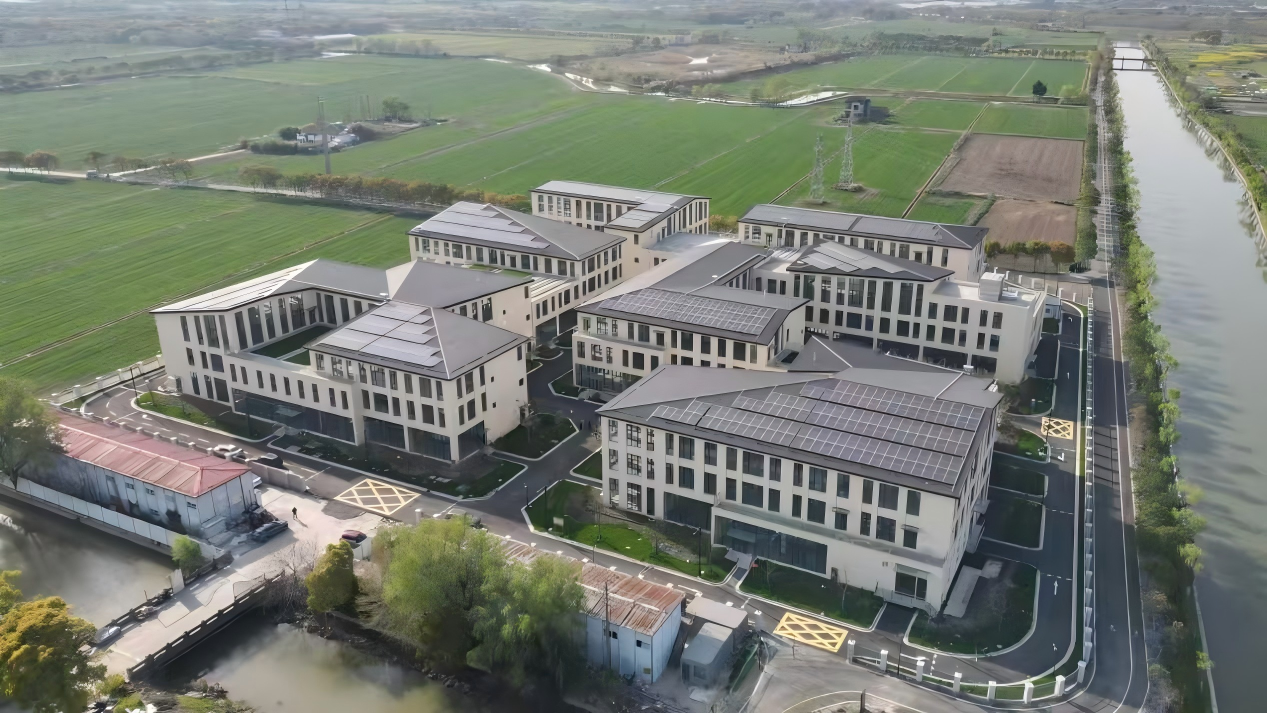 园区鸟瞰实景